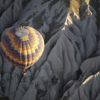 Photo de Turquie - Lunaire Uçhisar en Cappadoce